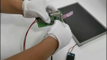 12.1inch 1000cd 1280x800 16:10 LCD Screen DVI VGA LCD Controller Board