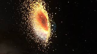 Mars Crashing into Earth: SPH Demo - Realistic Simulation