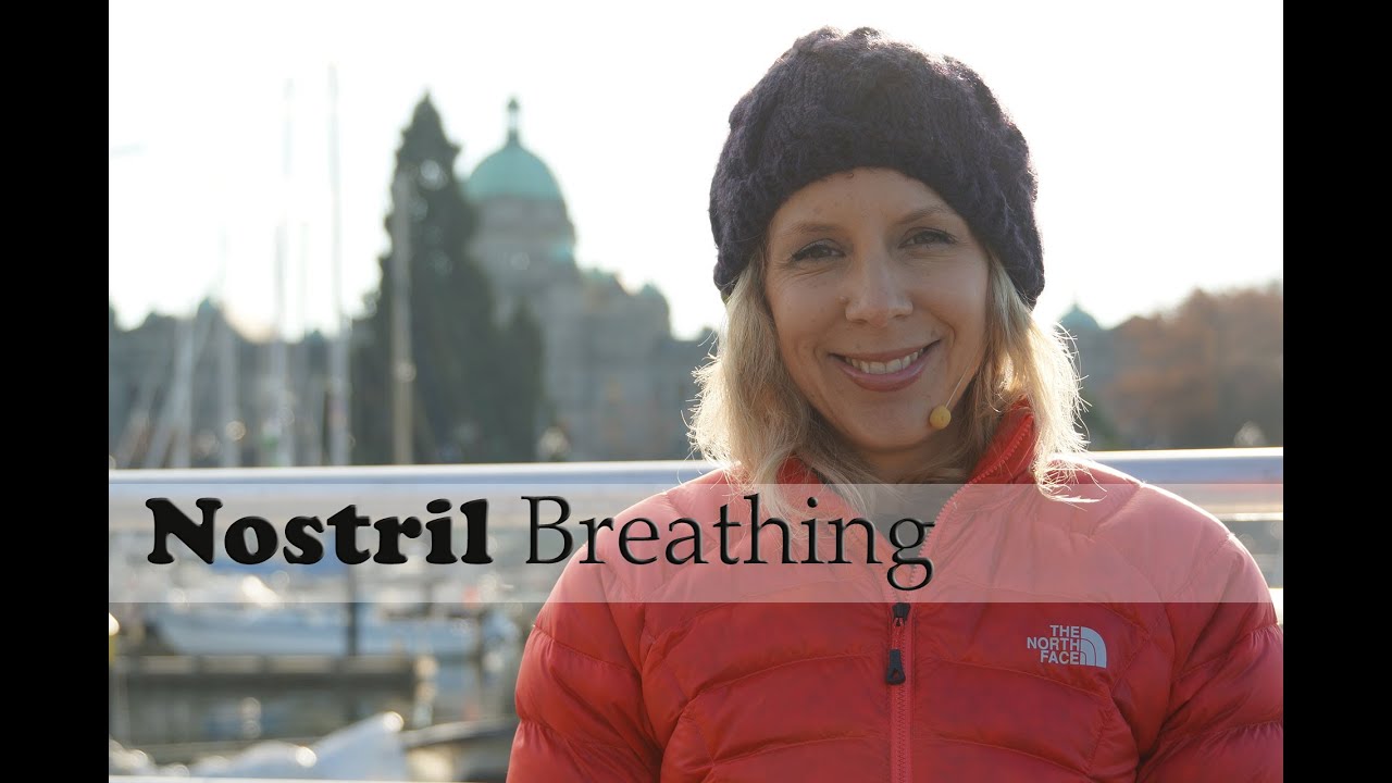 Right and Left Nostrils in Alternate Nostril Breathing