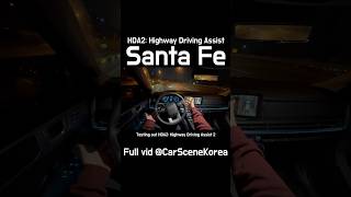 All-new 2024 Hyundai Santa Fe Hybrid HTRAC(AWD) HDA2: Highway Driving Assist 2