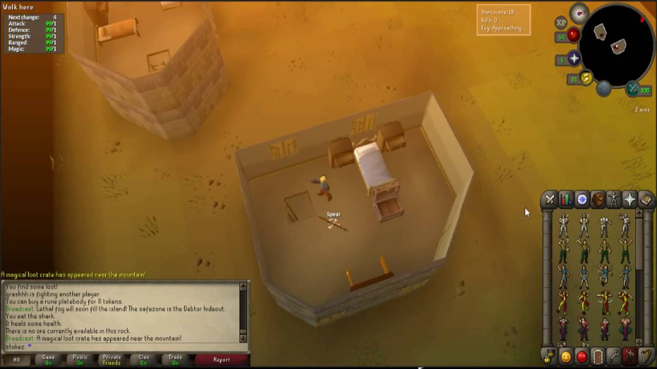 last man standing osrs last man standing osrs