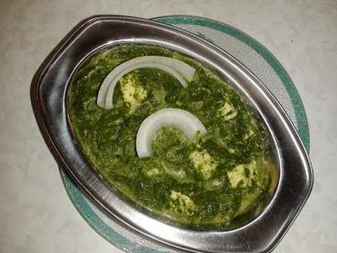 Palak Paneer curry recipe video - Quick and easy! (Indian cheese with creamy spinach) | Bhavna