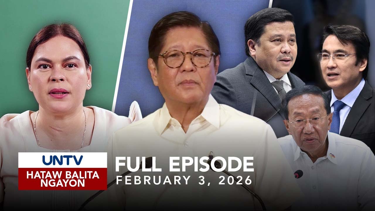 UNTV: Hataw Balita Ngayon | February 3, 2026