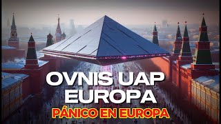 👽EUROPA Bélgica CIERRA todo su ESPACIO todo AÉREO por OVNIS UAP