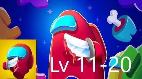 Red Imposter Level 11 - 20 Gameplay Walkthrough