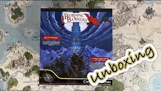 Burning Banners unboxing - Compass Games