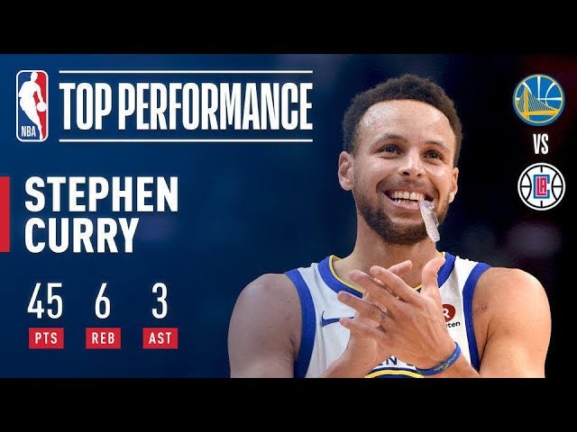 Stephen Curry thumped the Clippers with 38-points to give the