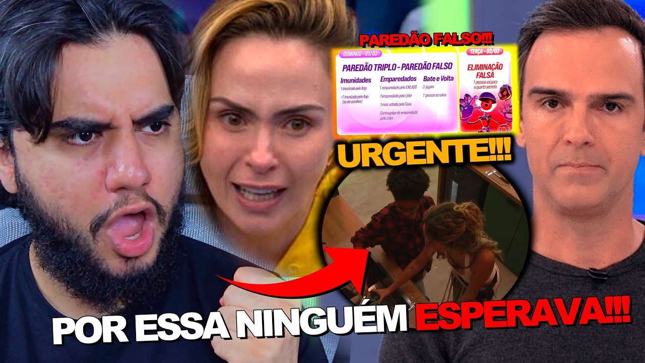 POR ESSA NINGUÉM ESPERAVA!!! ANA PAULA PODE MARCAR UM GOLAÇO AGORA... PAREDÃO FALSO NO BBB | BBB26
