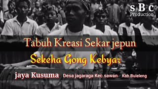Tabuh kresi sekar jepun - Sekeha gong kebyar jaya kusuma desa jagaraga buleleng - tahun 1970 ' an