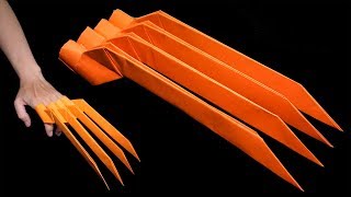 Easy #origami wolverine #claw - design by torself