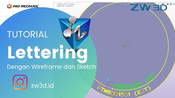 Lettering di ZW3D 2022