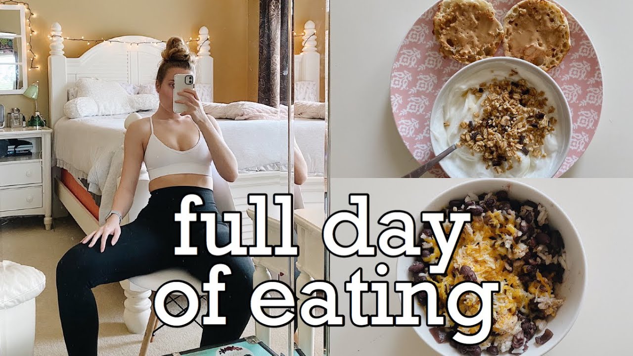 FULL DAY OF EATING // intermittent fasting + meal prepping - YouTube