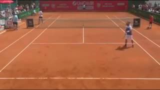 Robin Haase loses point for hindrance in hilarious fashion during the Prostejov Challenger