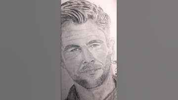 For Thor lovers | chris hemsworth drawing