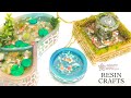 Resin Crafts- Miniature Koi Ponds- craft kitsune- Tutorial-DIY