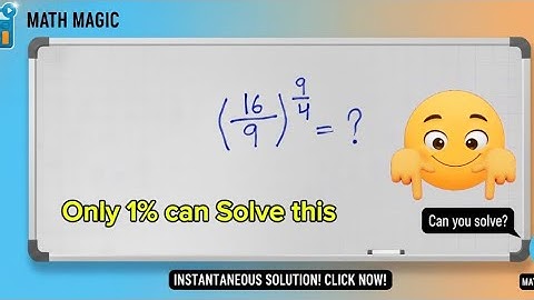 ​"Viral Math Problem: Only 1% of People Can Solve This Exponent Challenge!"