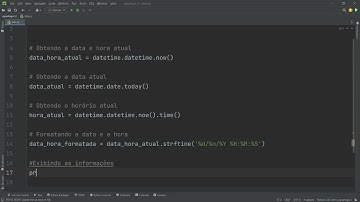 461 - Trabalhando com data e hora em Python