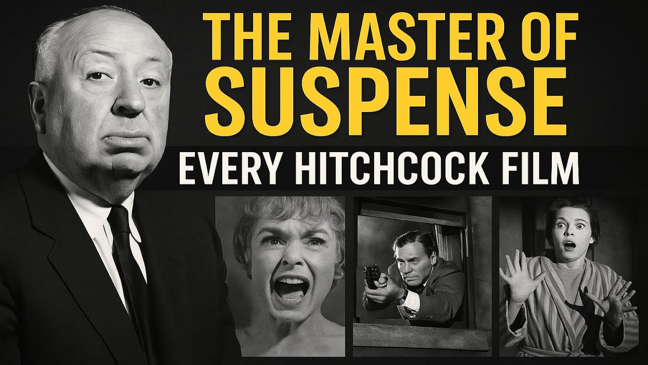 The Master of Suspense: Every Hitchcock Film Traced, Twisted, and Timed