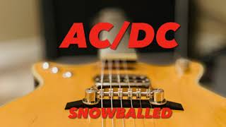 AC/DC Snowballed (Malcolm Young Guitar Lesson)