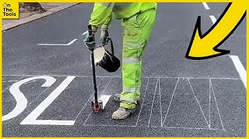 Satisfying Road Painting