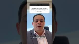 Por Que Quem Faz Cirurgia De Mama, Precisa Ficar Tanto Tempo Longe Do Sol? Dr. Márcio Ximenes