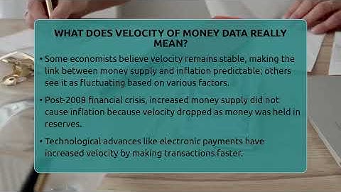 What Does Velocity Of Money Data Really Mean? - Inflation Insight Channel