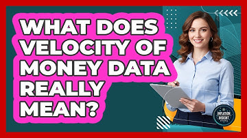 What Does Velocity Of Money Data Really Mean? - Inflation Insight Channel