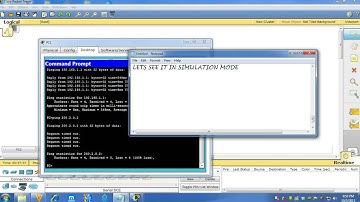 CISCO PACKET TRACER LECTURE2 SIMPLE