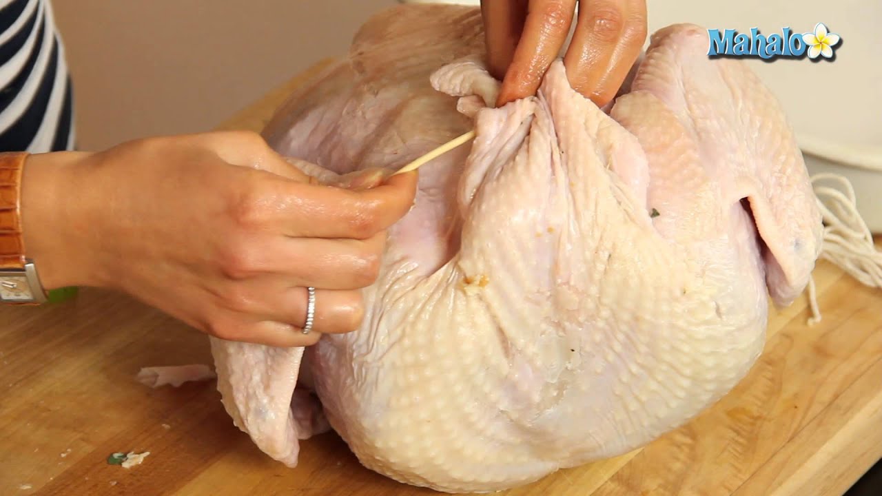 How to Make Classic Roast Turkey with Stuffing - YouTube