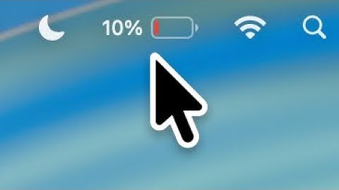 macOS Tahoe 26: How to Show Battery Percentage in Menu Bar on Mac