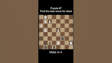 Daily Chess Puzzle – 7 Can You Solve It? #chess #chesspuzzle #chessSimplified #chessshorts