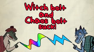Witch Bolt And Chaos Bolt In Dnd 5E