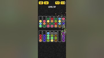 Ball Sort Puzzle - level 137