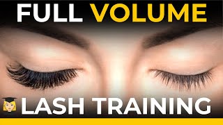 Beginners Lashing Guide Eyelash Extensions - Volume Lashing