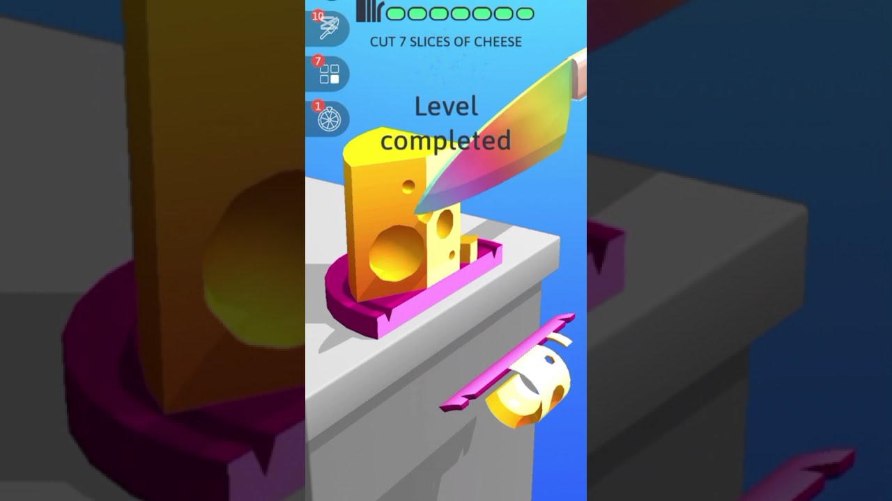 ASMR Games| ASMR Slicing Game| Anti-stress Game| Satisfying Gameplay | Slice It All