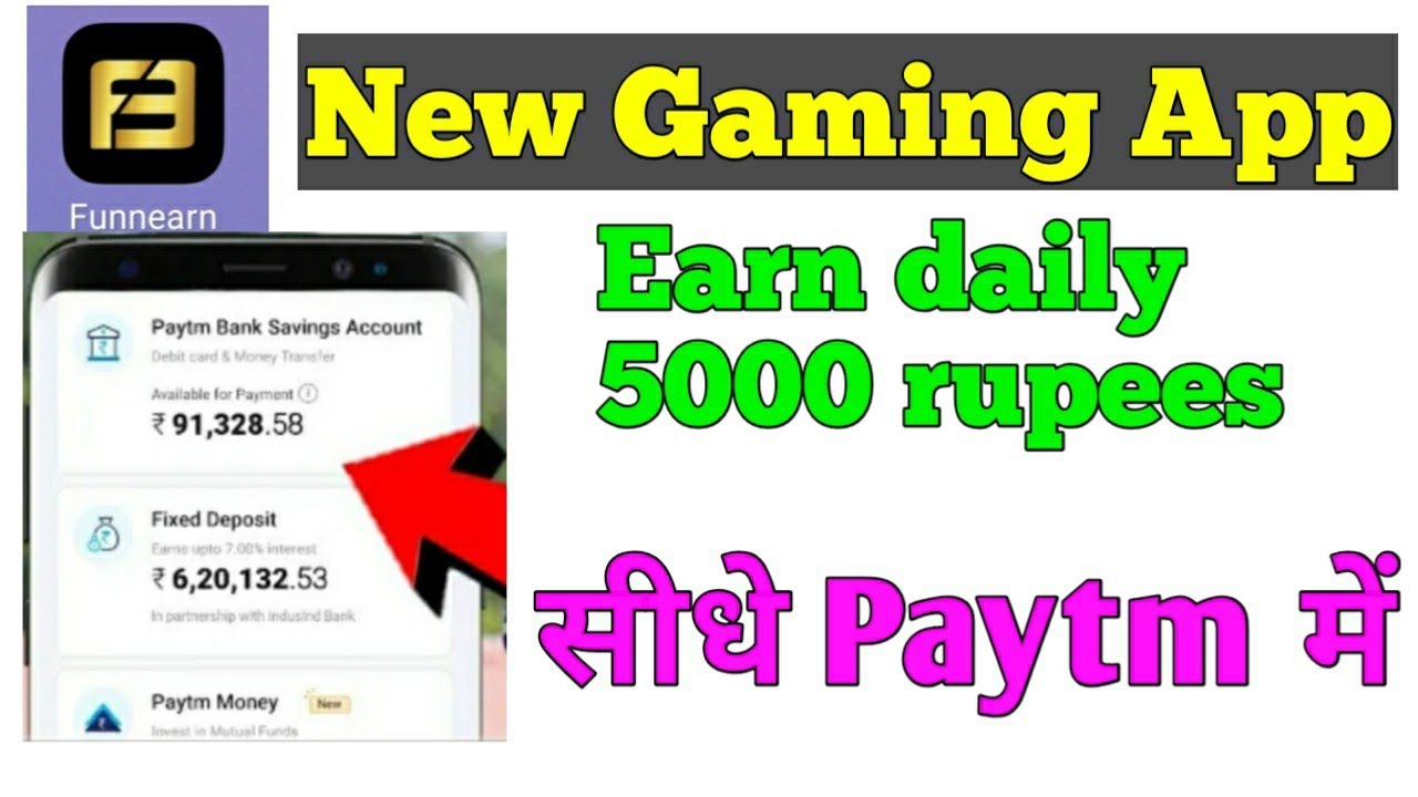 Gaming App For Earning Money