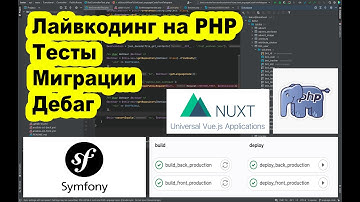Лайвкодинг: Разработка на Symfony, тесты, очереди, миграции, Telegram bot API #PHP #Nuxt #Vue