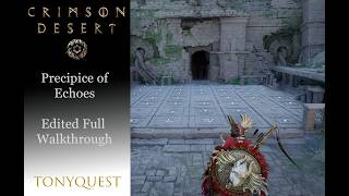 Crimson Desert Precipice of Echoes Puzzle SOLVED | Easy Abyss Artifact Guide