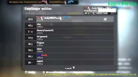 ~CoD 7 Wii~ Sending Messages To Non-Allies