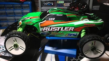 100mph rustler mamba monster new setup and transformation