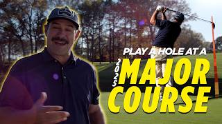 Johnson Wagner Takes on 18 at a 2025 Tour Major Course