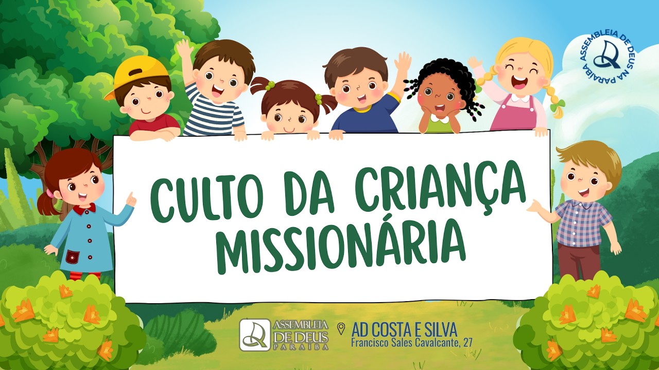 CULTO DA CRIANÇA MISSIONÁRIA | 19/02/26 | ADPB COSTA E SILVA  [4K]