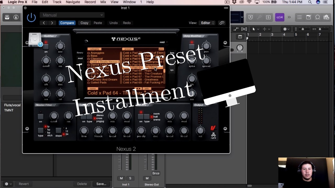 nexus download logic pro x