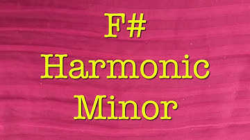 F# harmonic minor scale for trombone