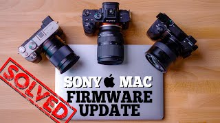 SONY camera FIRMWARE UPDATE SOLUTION for MAC screenshot 4