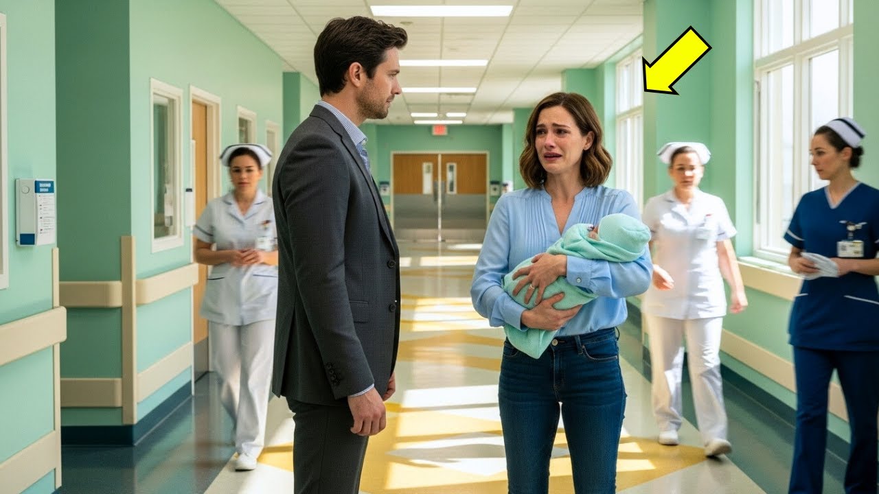 MILIONER SPOTYKA SWOJĄ BYŁĄ W SZPITALU Z NIEMOWLĘCIEM… I ODKRYWA COŚ NIE DO POMYŚLENIA