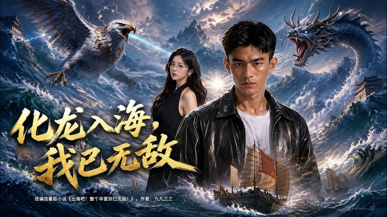 《【Full Version】《化龙入海，我已无敌》#AI短剧 #最新短劇全集 #短劇全集 #短劇 #熱門短劇 #短劇推薦 #大陸短劇 #偷心高手》封面