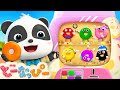 【うた】楽しいドーナツ自動販売機！カラフルドーナツと一緒に歌おう🍩🎶｜色｜赤ちゃんが喜ぶ｜知育｜子どもの歌｜どーなっぴー