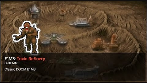 Doom Snapmap - E1M3: Toxin Refinery