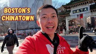 We finally visited the Small but Charming Chinatown in Boston!!